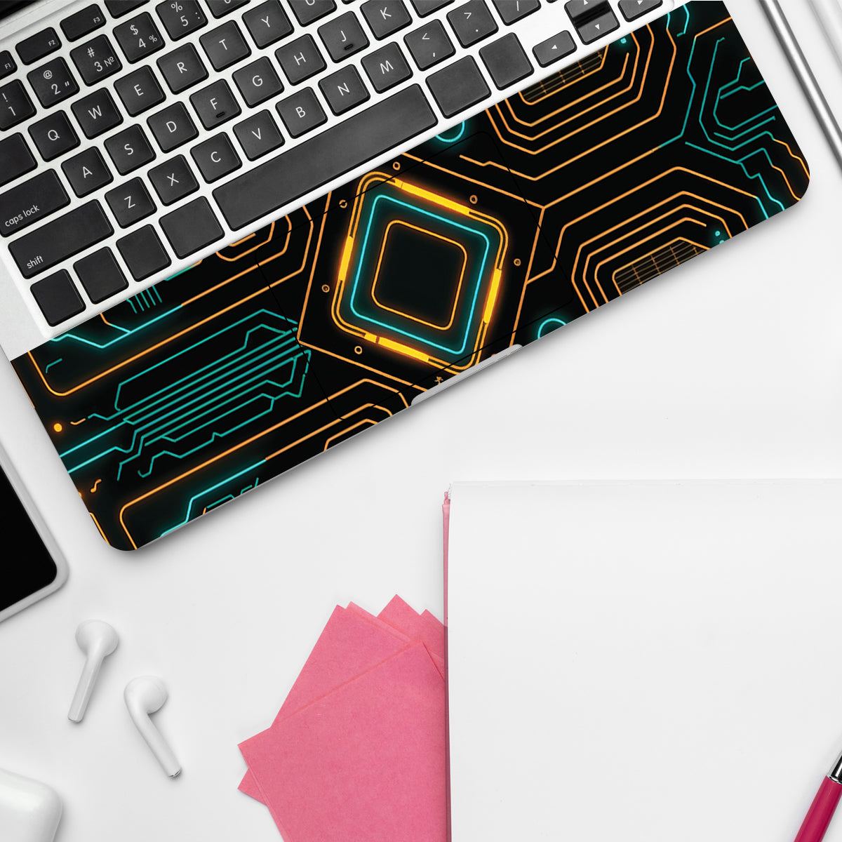 Luminous Circuit Design Laptop Skin