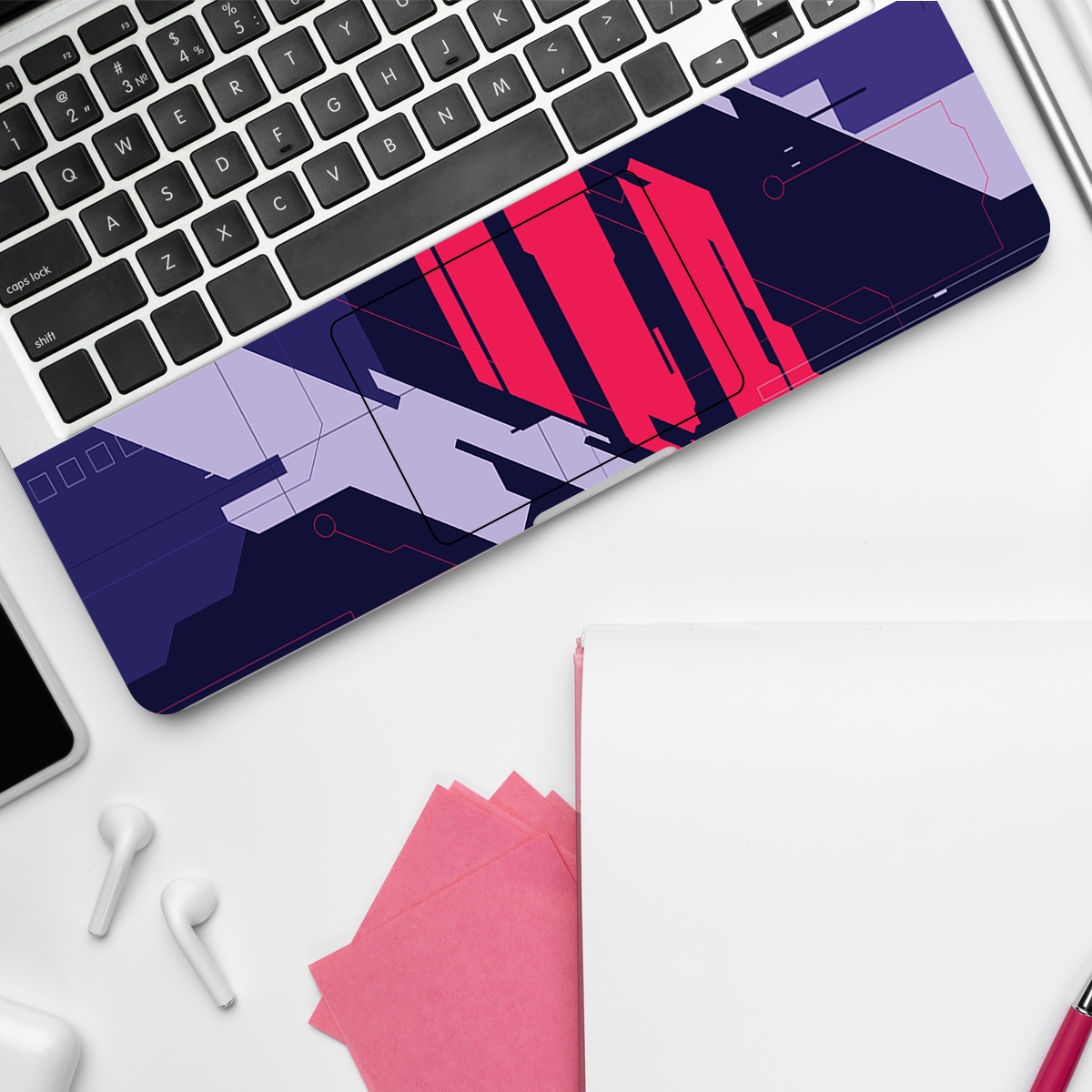 Retro Innovative Illustration Laptop Skin