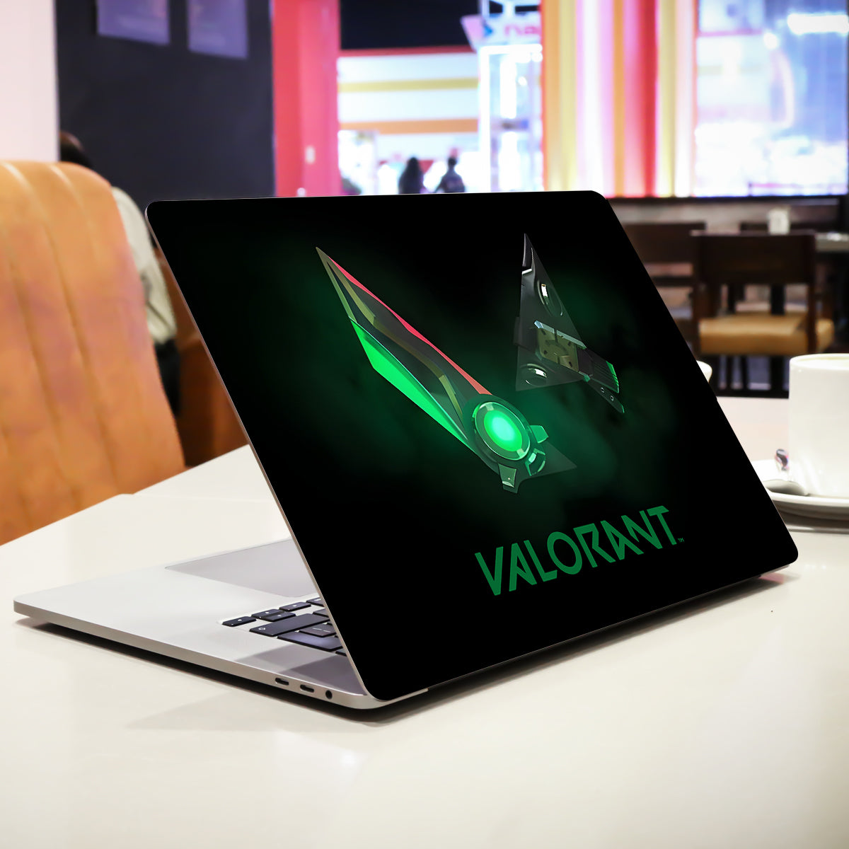 Valorant in Luminous Green Gaming Laptop Skin