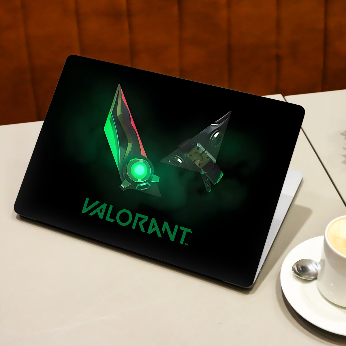 Valorant in Luminous Green Gaming Laptop Skin