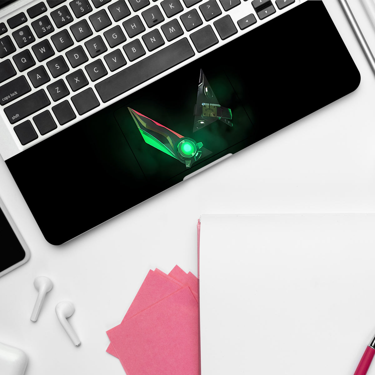 Valorant in Luminous Green Gaming Laptop Skin