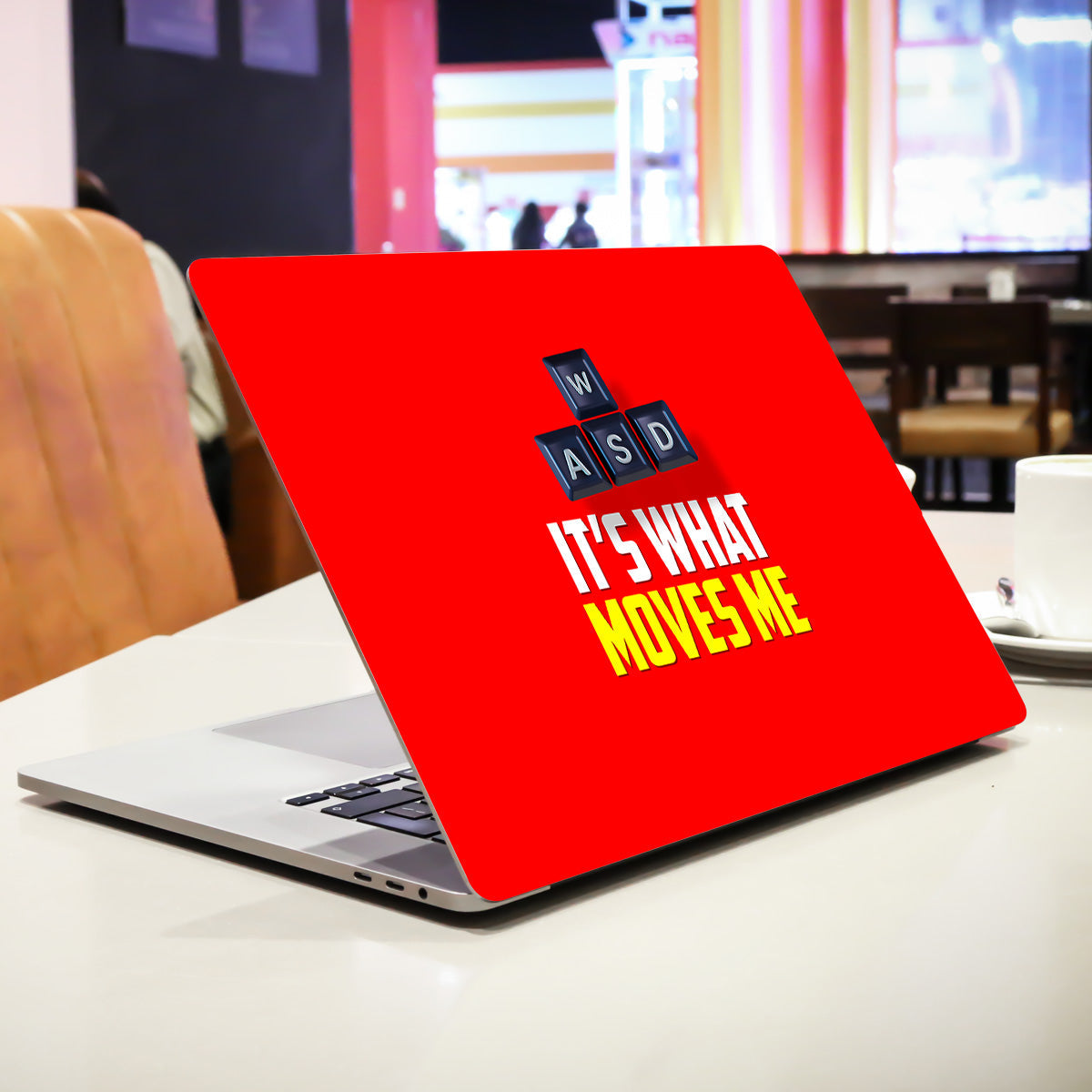 WASD It's What Moves Me Gaming Laptop Skin