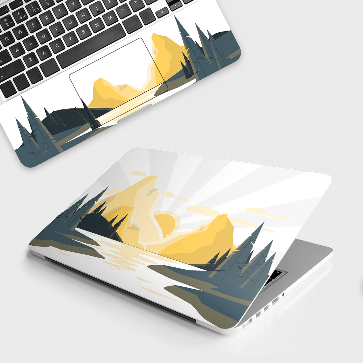 Fomo Store Laptop Skins Nature Mountain Scenery