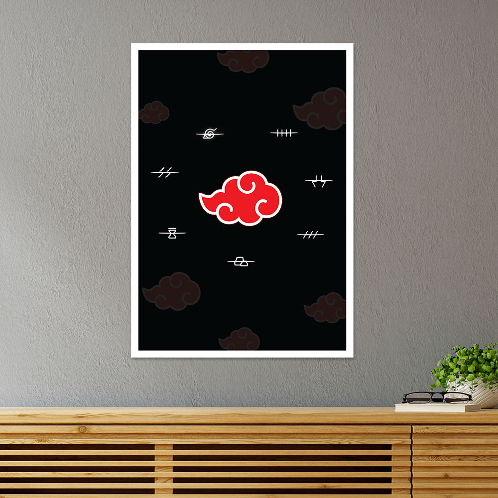 Akatsuki Logo Anime Poster