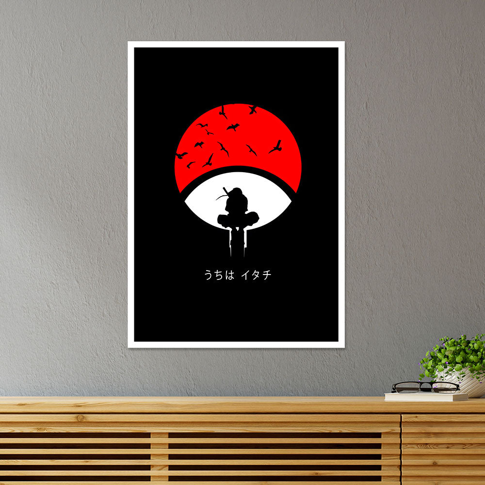 Itachi Uchiha The Clan Killer Anime Poster