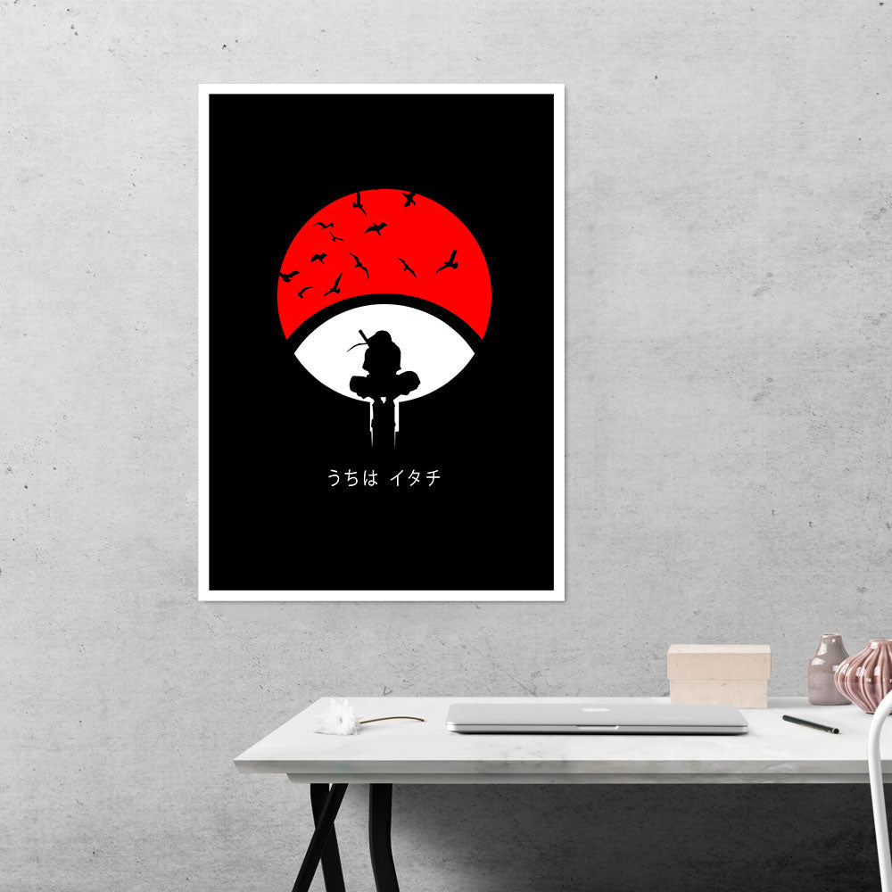 Itachi Uchiha The Clan Killer Anime Poster