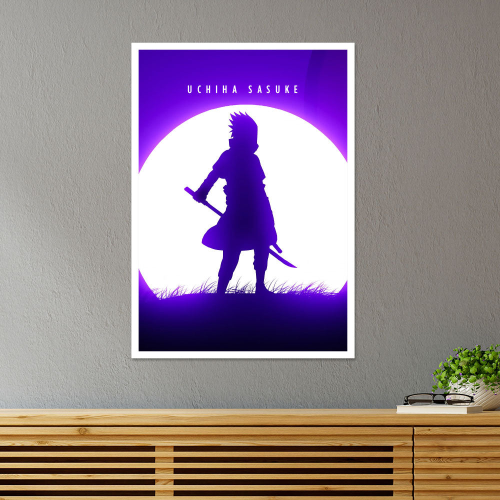 Sasuke Uchiha Anime Poster