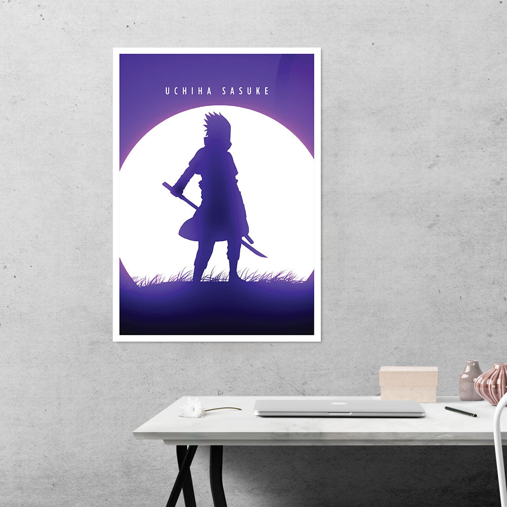 Sasuke Uchiha Anime Poster