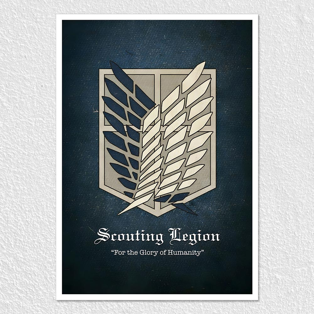 Fomo Store Posters Anime Scouting Legian AOT