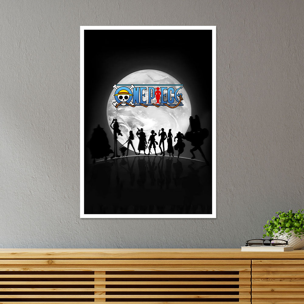 Straw Hat Pirates Anime Poster