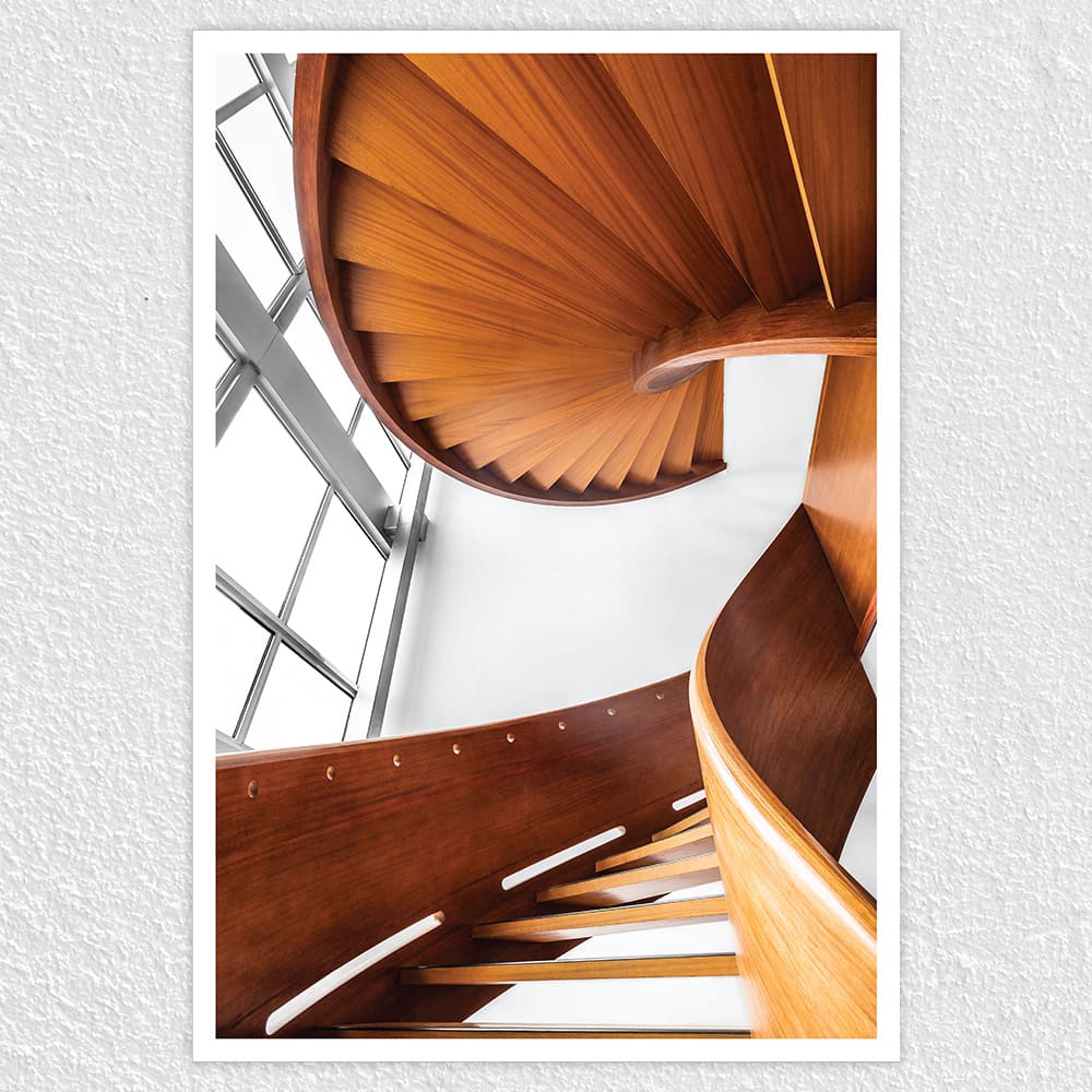 Fomo Store Posters Architecture Brown Spiral