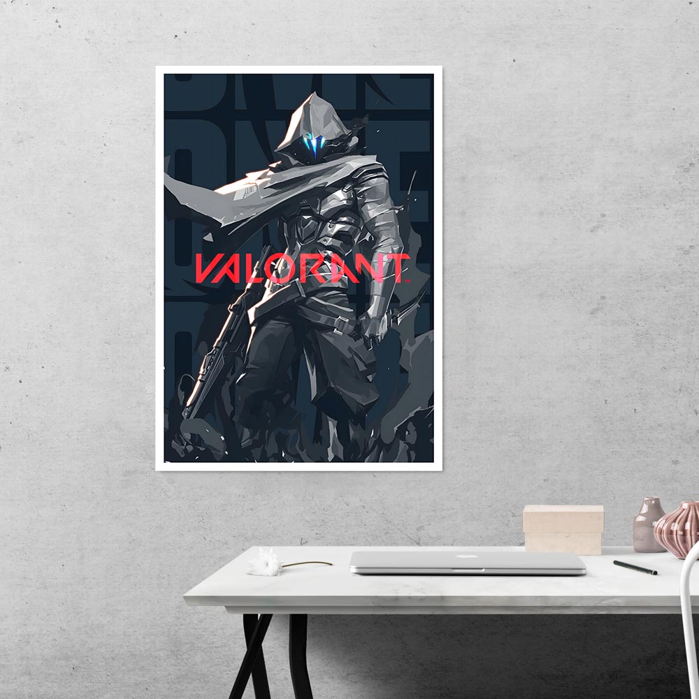 Omen from Valorant Gaming Poster