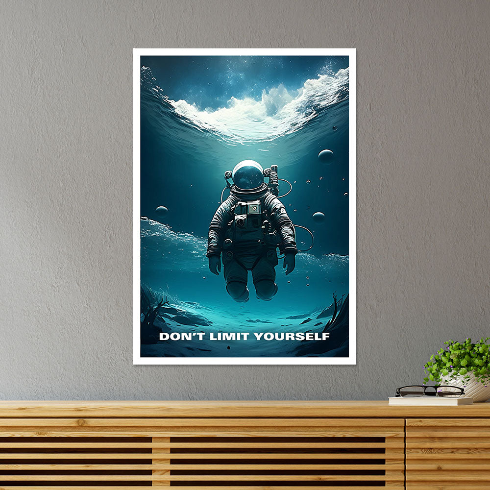 Don’t Limit Yourself Motivational Poster