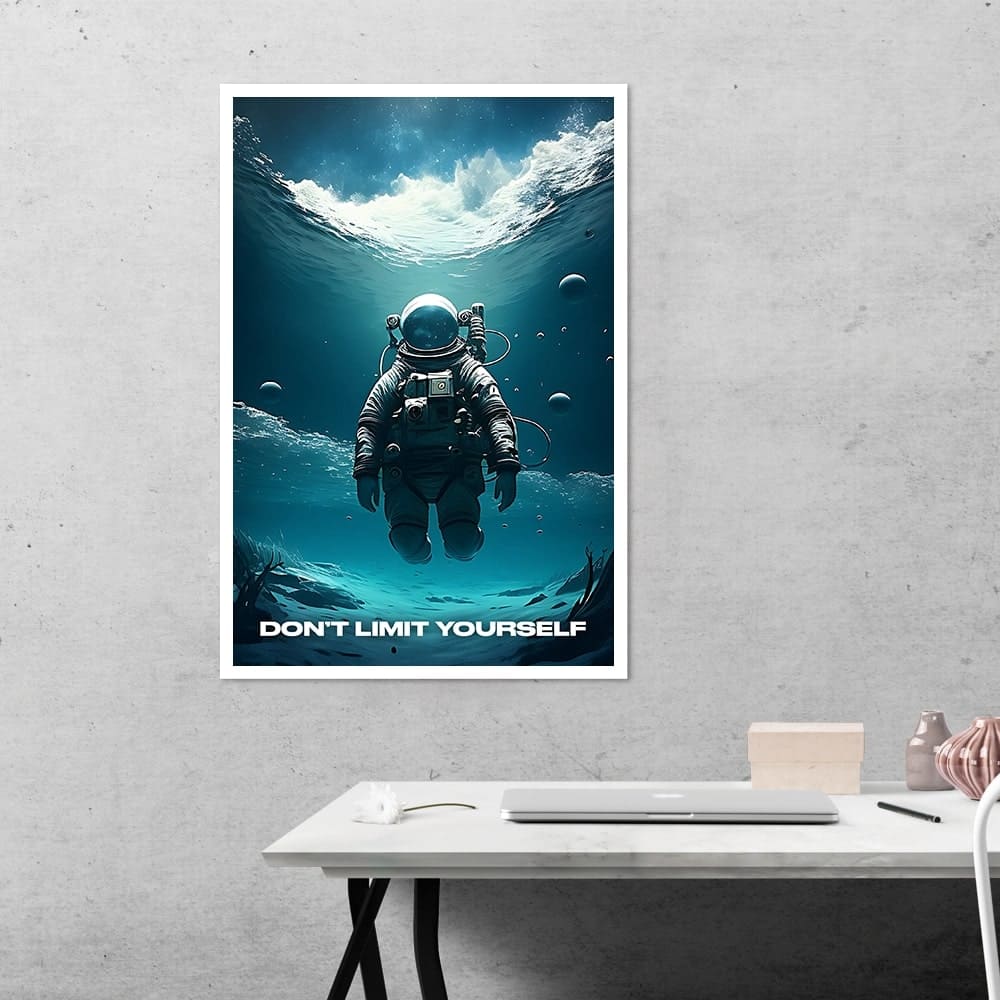 Don’t Limit Yourself Motivational Poster
