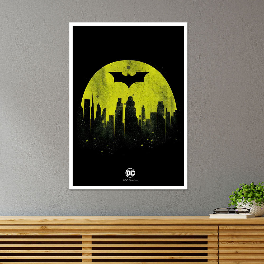 Batman in City DC Movies Poster
