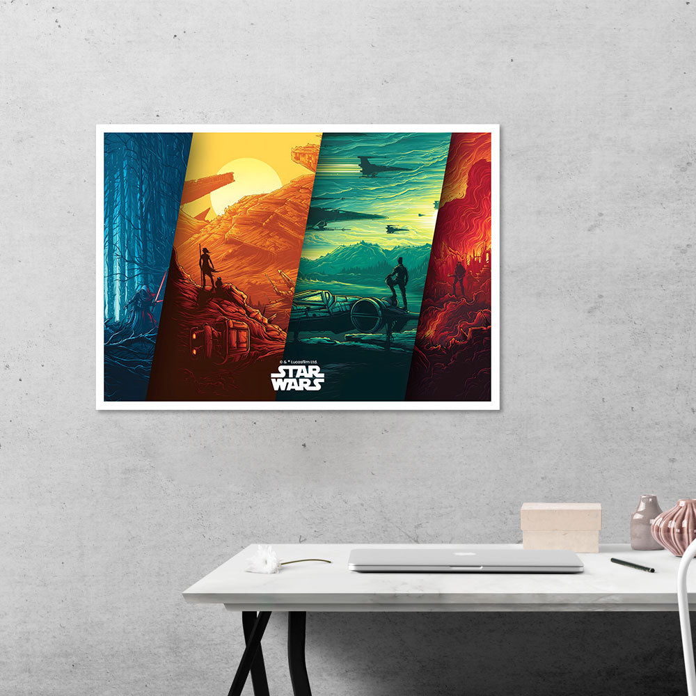 Star Wars Movies Poster