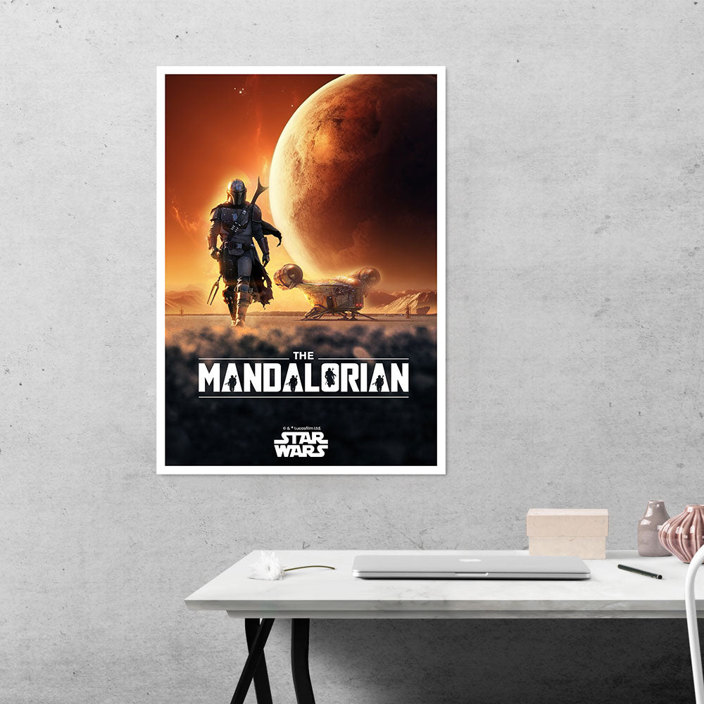 The Mandalorian Star Wars Movies Poster