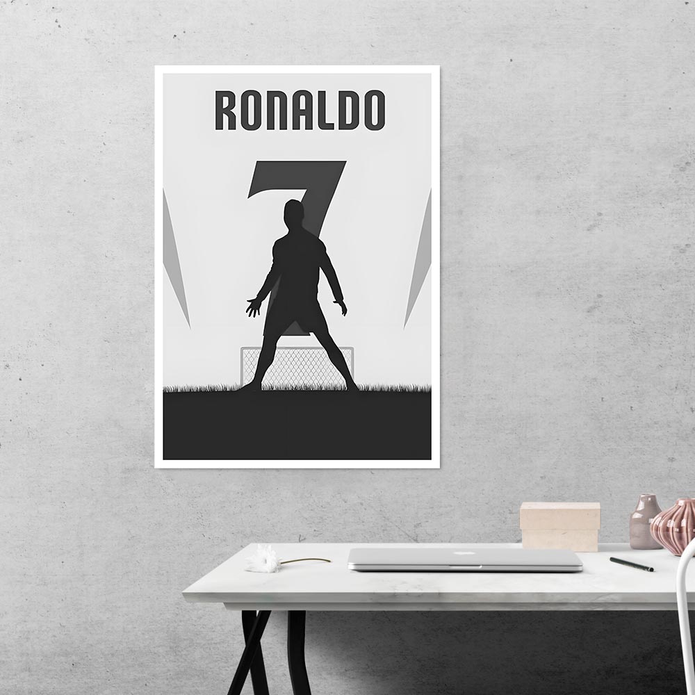 CR7 Record Breaker Sports Poster