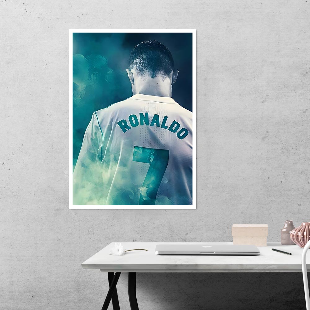 Ronaldo Dynamic Force Sports Poster