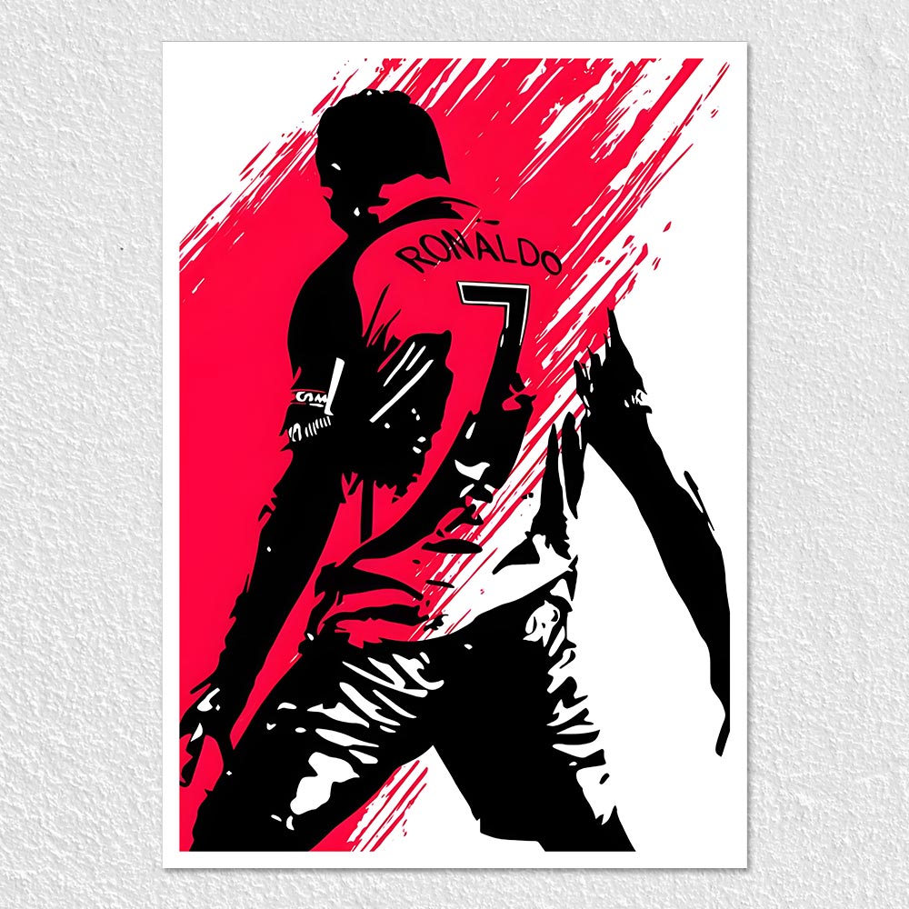 Fomo Store Posters Sports Ronaldo in Action
