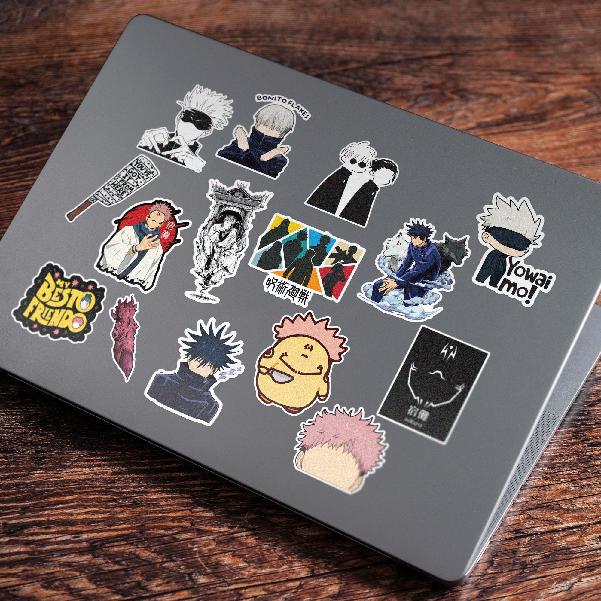 15 Jujutsu Kaisen Stickers in Pack 1