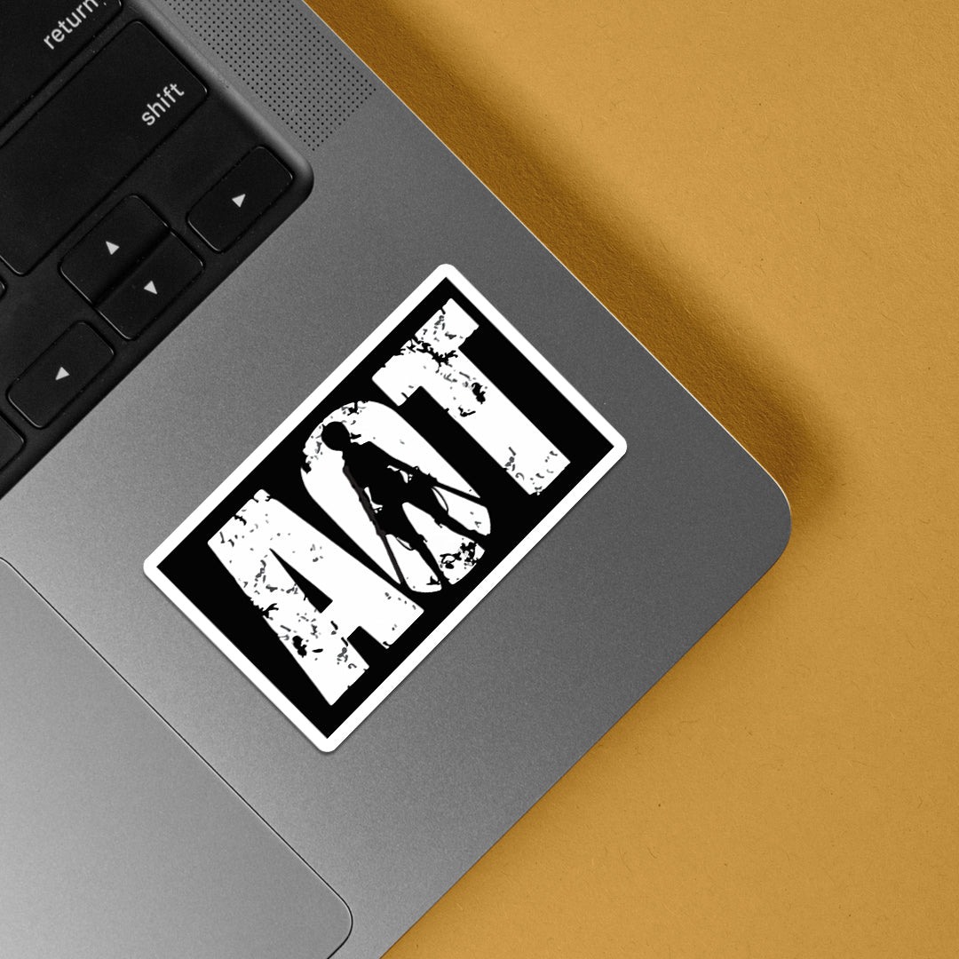 AOT Eren Silhouette Anime Stickers