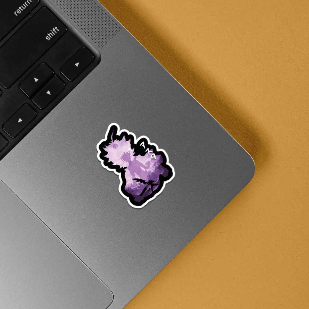 Asta Silhouette Anime Stickers