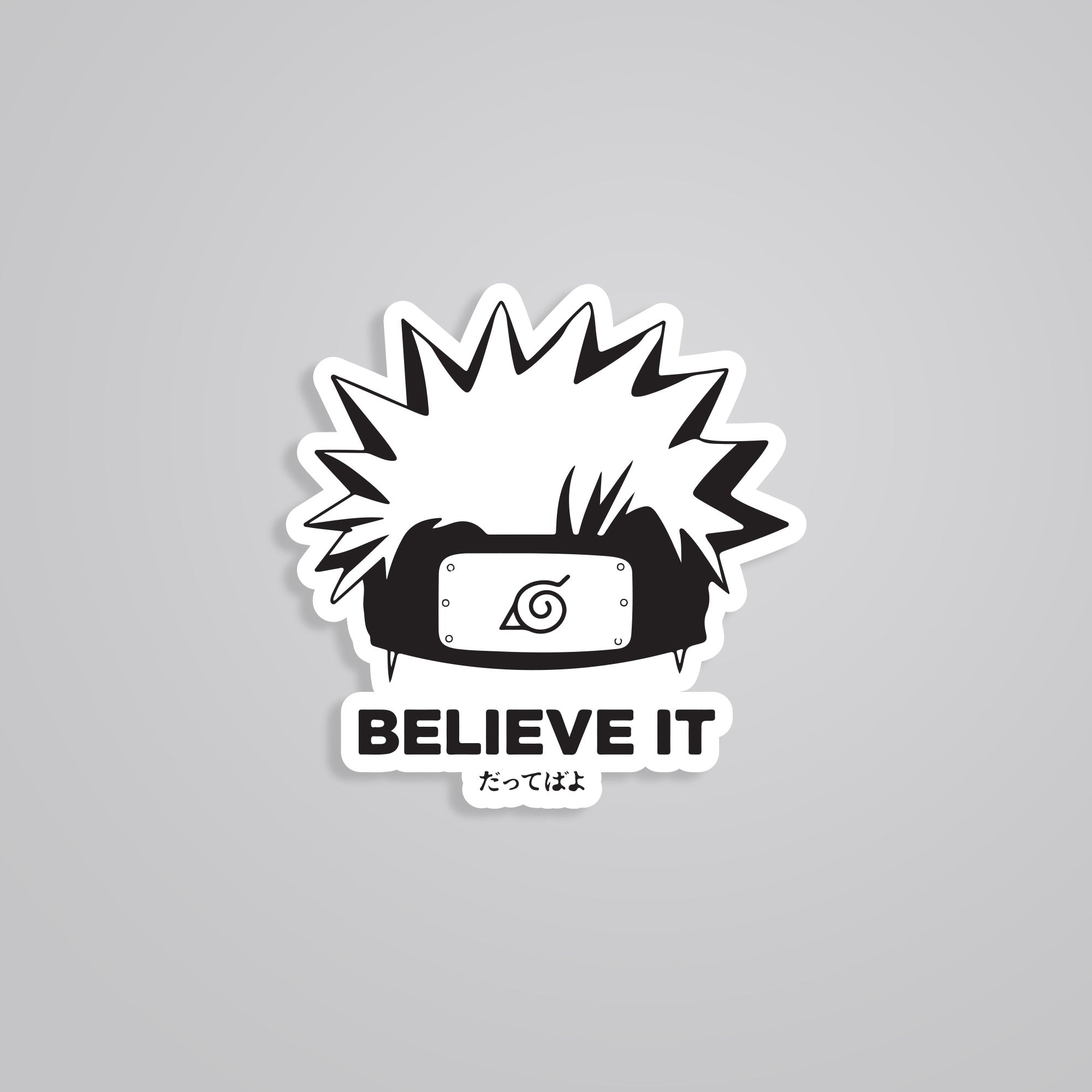 Fomo Store Stickers Anime Believe It