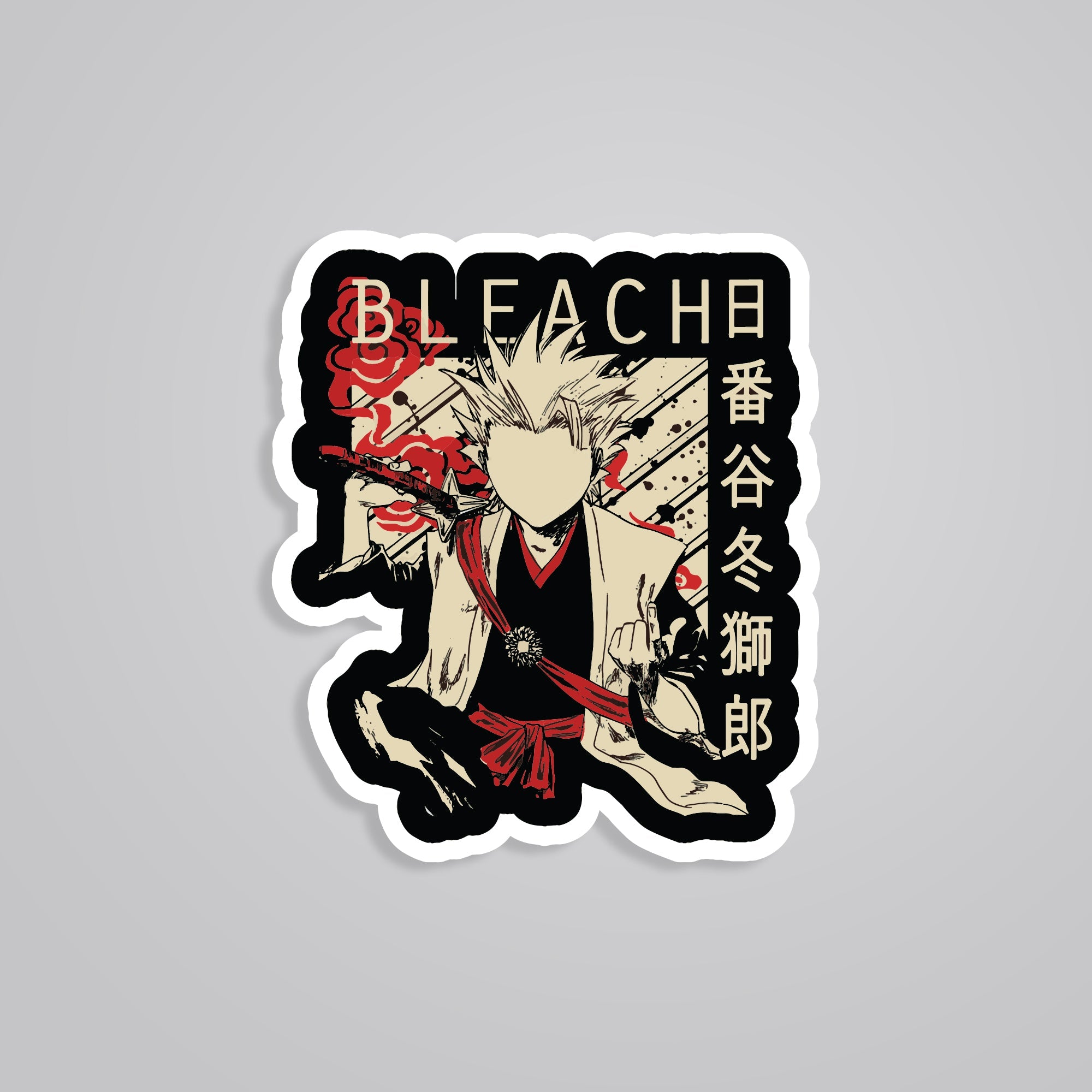Fomo Store Stickers Anime Bleach Toshiro