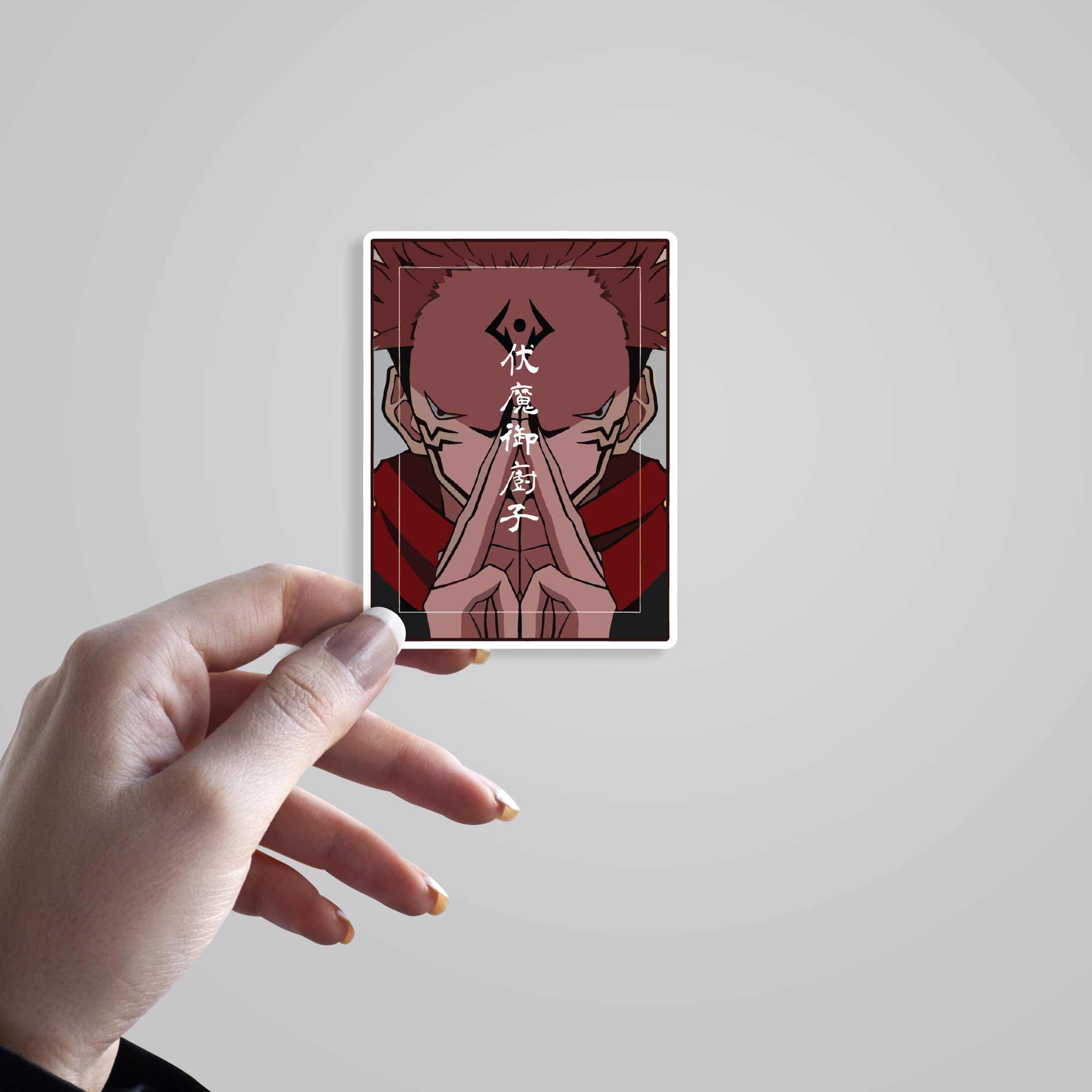 Fukuma Mizushi Sukuna Domain Anime Stickers