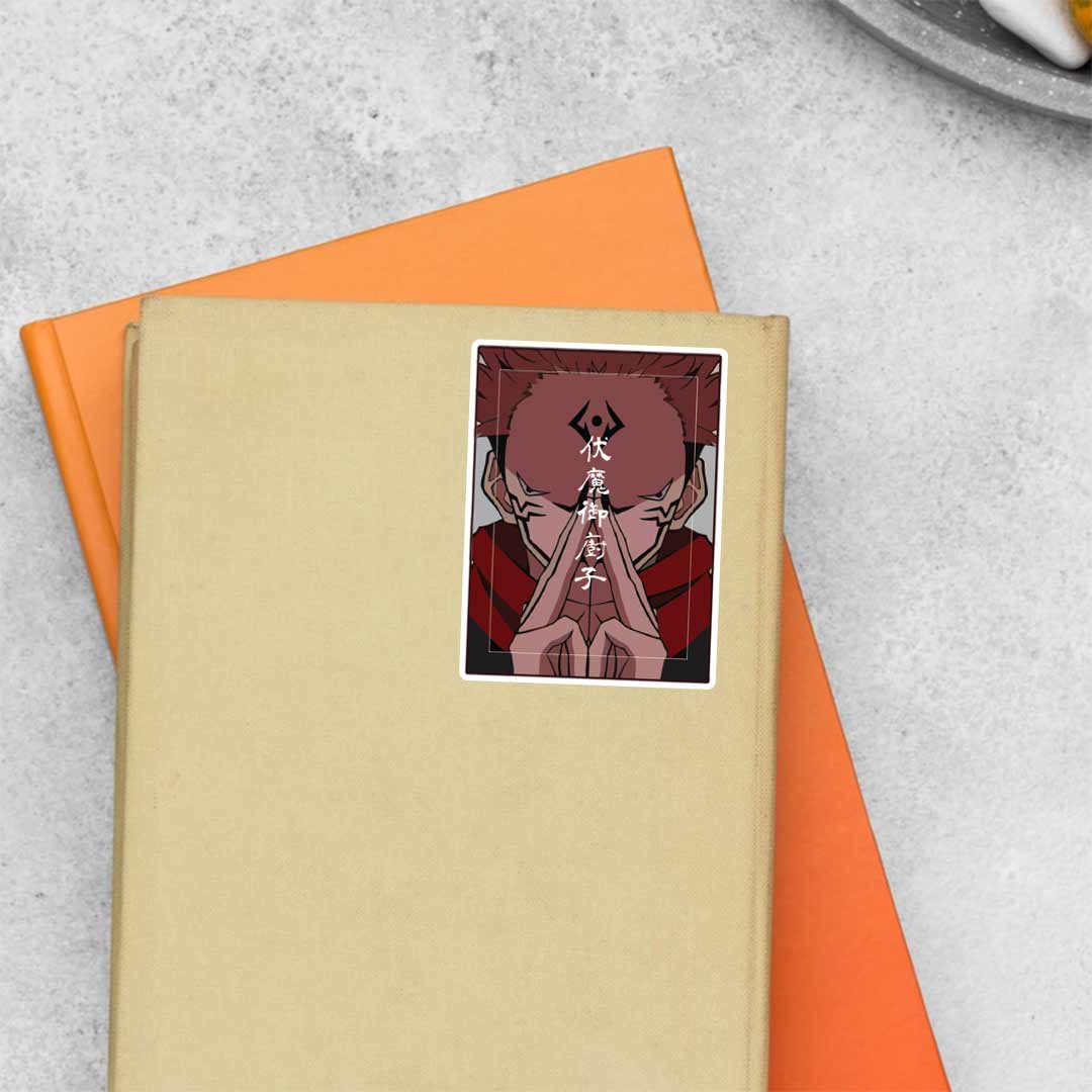 Fukuma Mizushi Sukuna Domain Anime Stickers