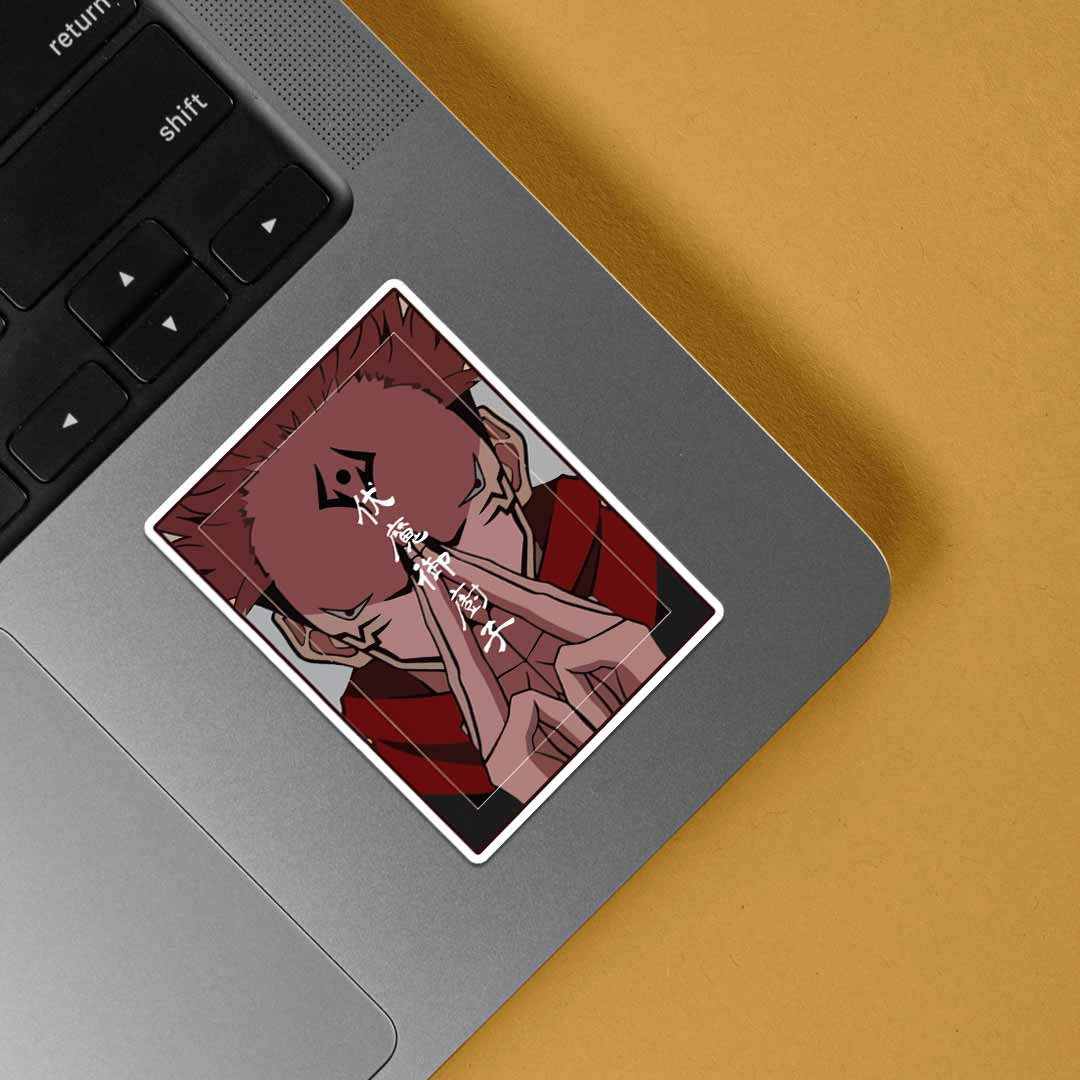 Fukuma Mizushi Sukuna Domain Anime Stickers