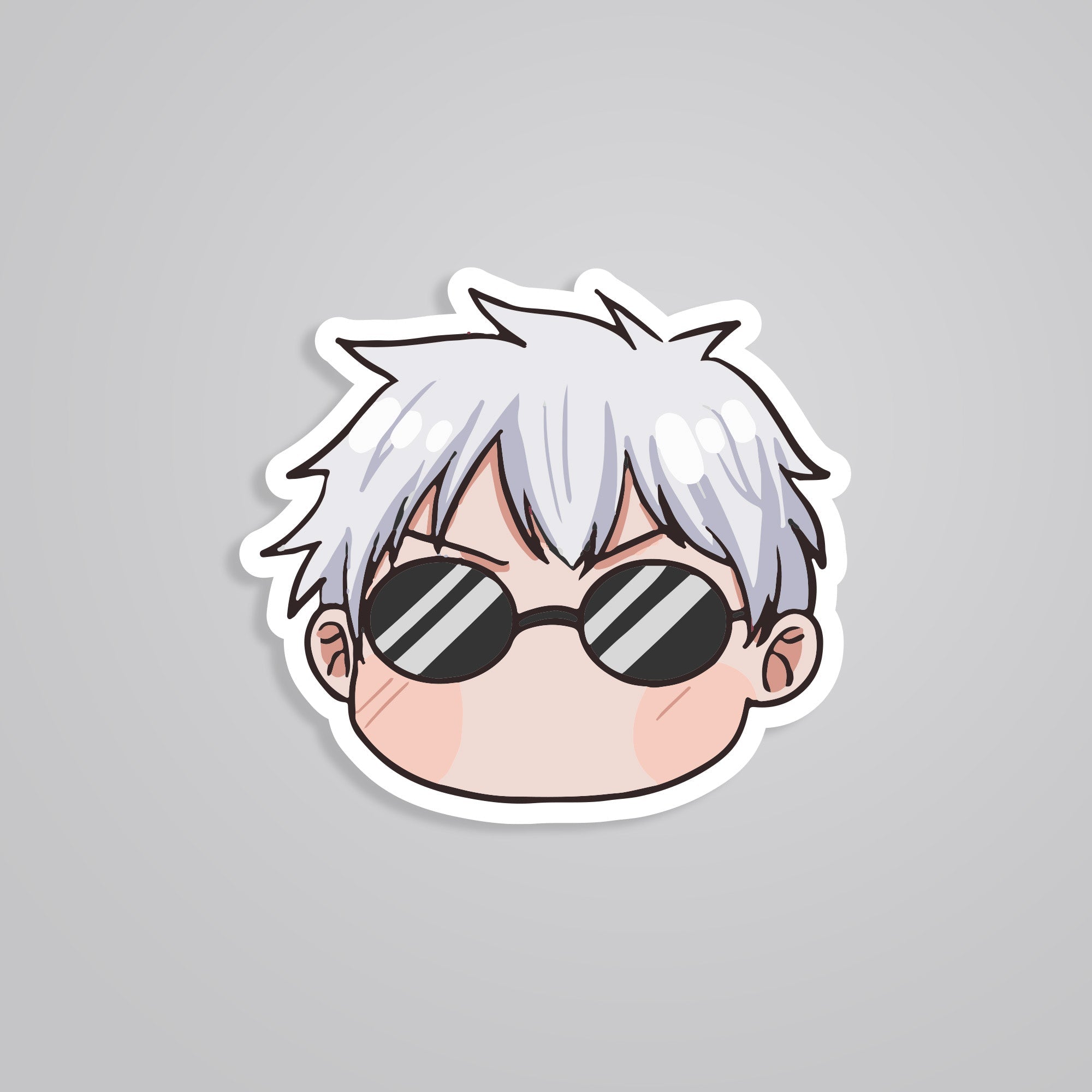 Fomo Store Stickers Anime Gojo Chibi