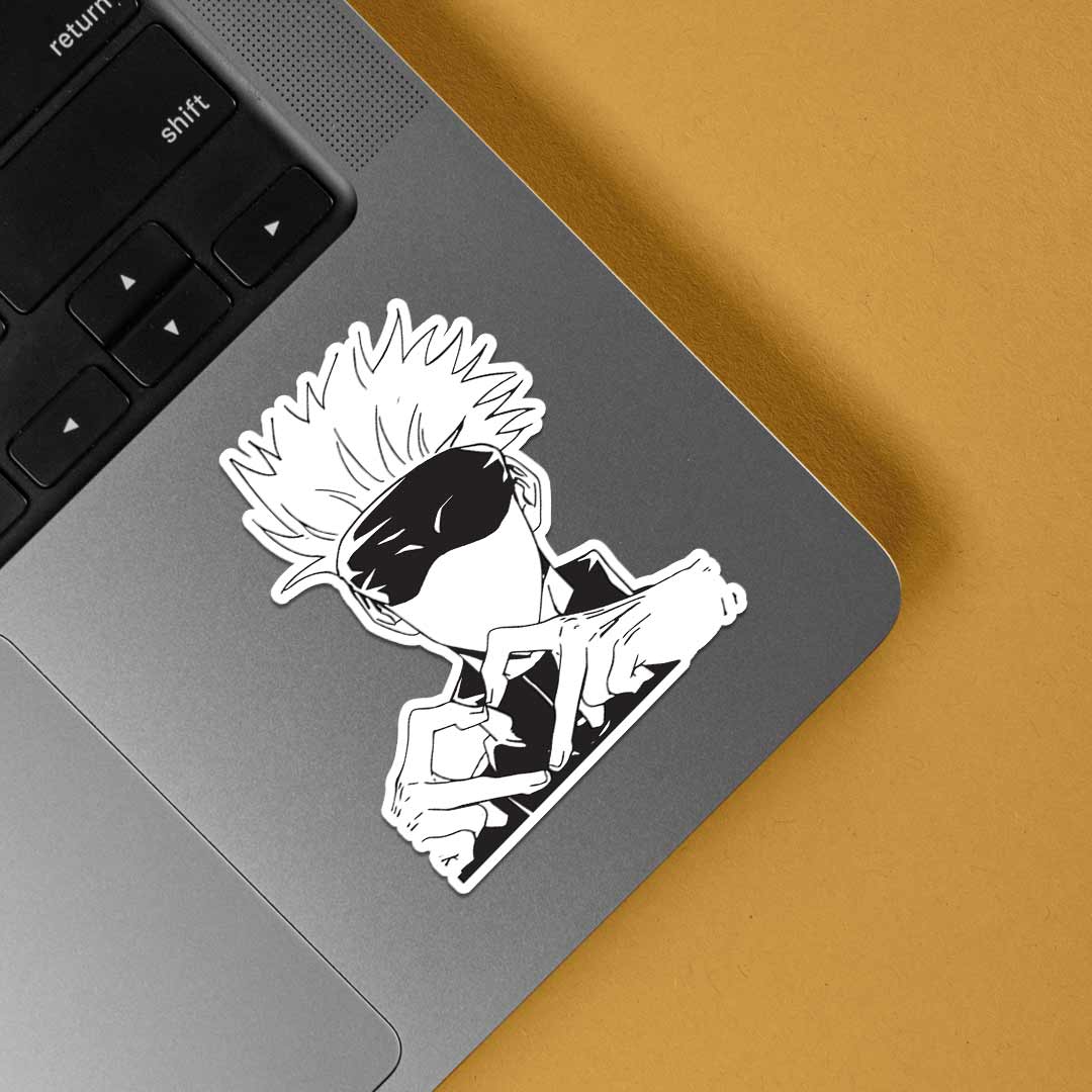 Gojo Heart Sign Anime Stickers