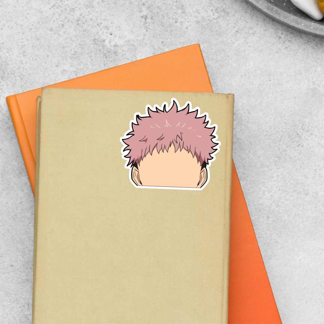Itadori Yuji Minimalist Anime Stickers