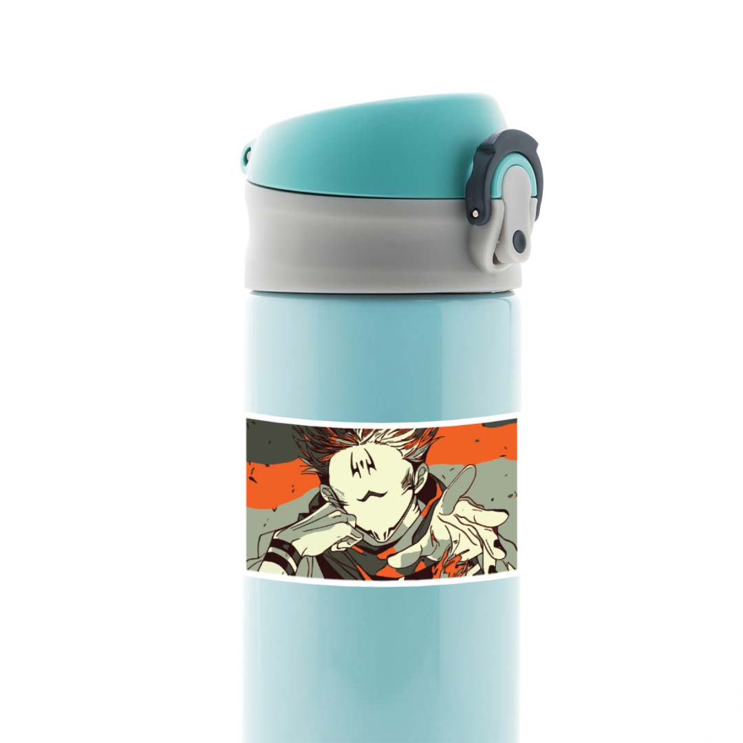 JJK Sukuna in Frame Anime Stickers