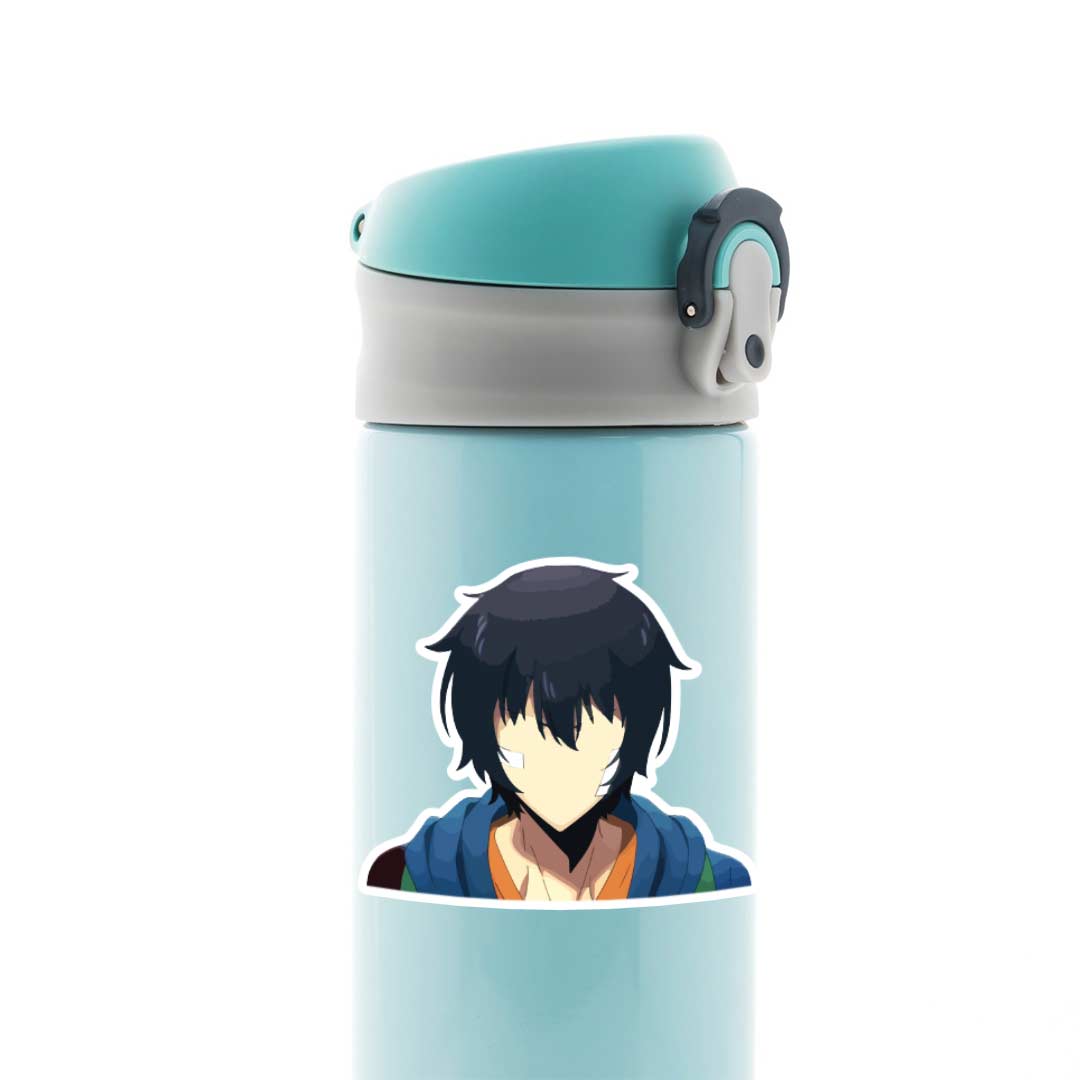 Jin Woo Minimalist Anime Stickers