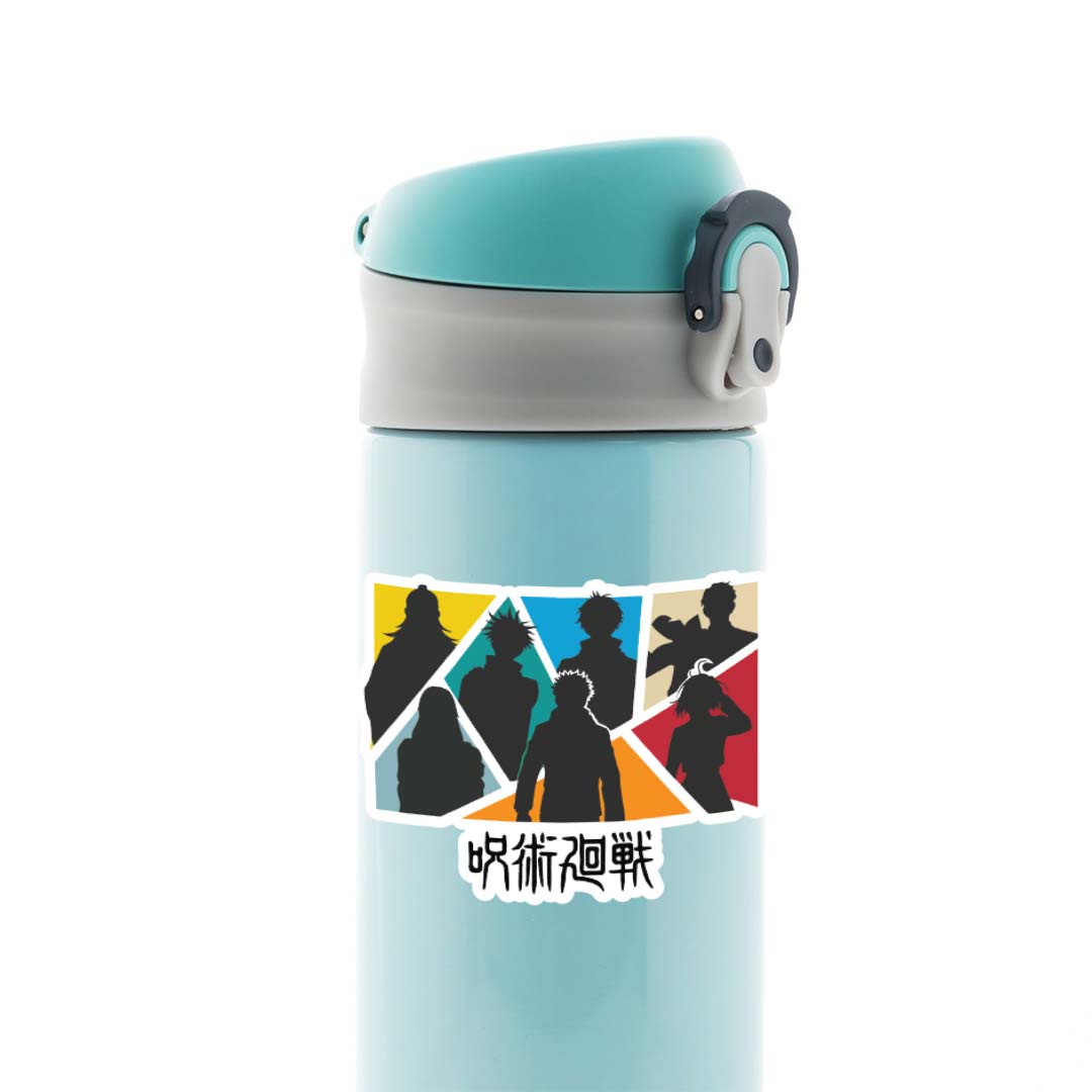 Jujutsu Kaisen Silhouette Anime Stickers