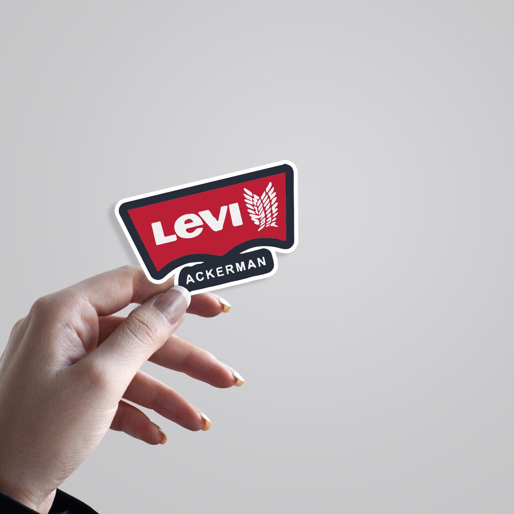 Fomo Store Stickers Anime Levi Ackerman