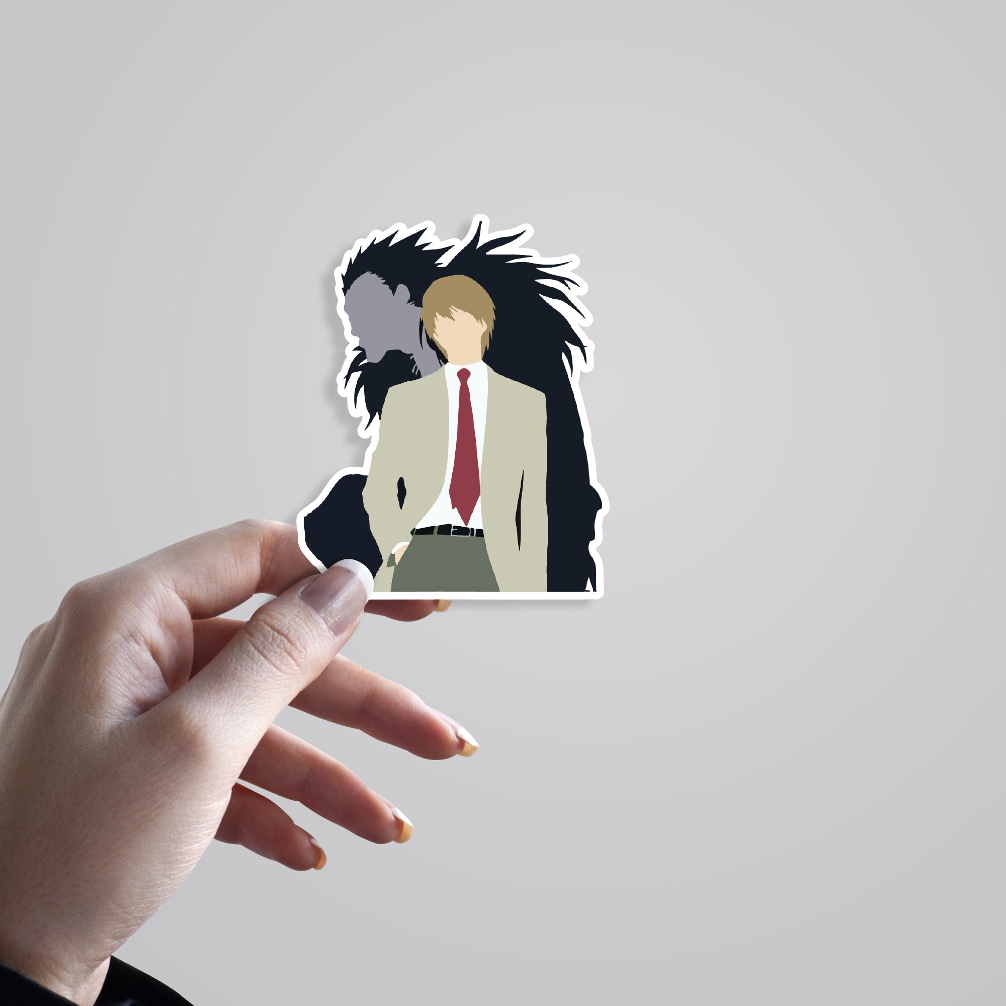 Light Yagami & Ryuk Anime Stickers