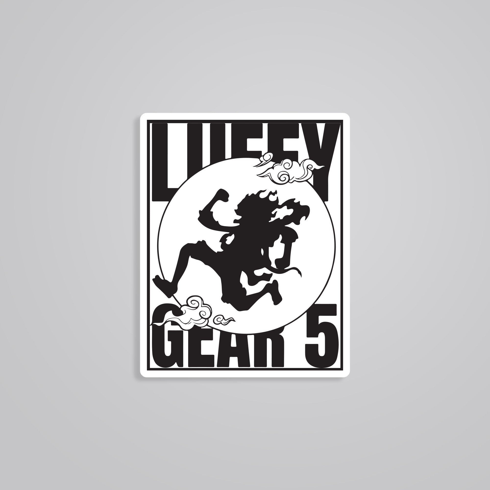 gear 5 sticker Luffy Gear 5 One Piece Anime Stickers
