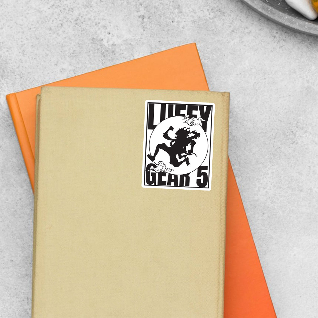 Luffy Gear 5 Anime Stickers