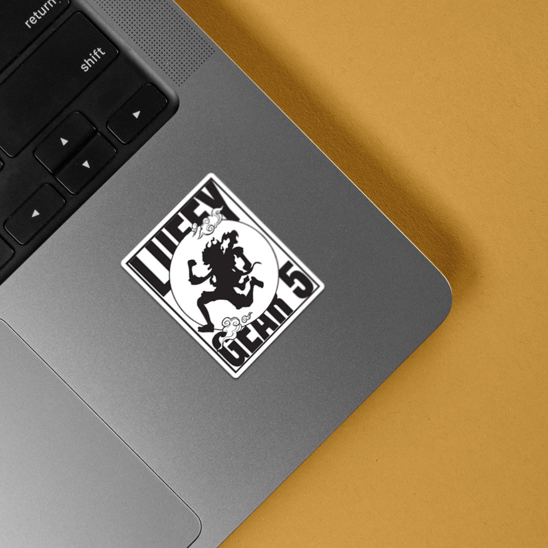 Luffy Gear 5 Anime Stickers