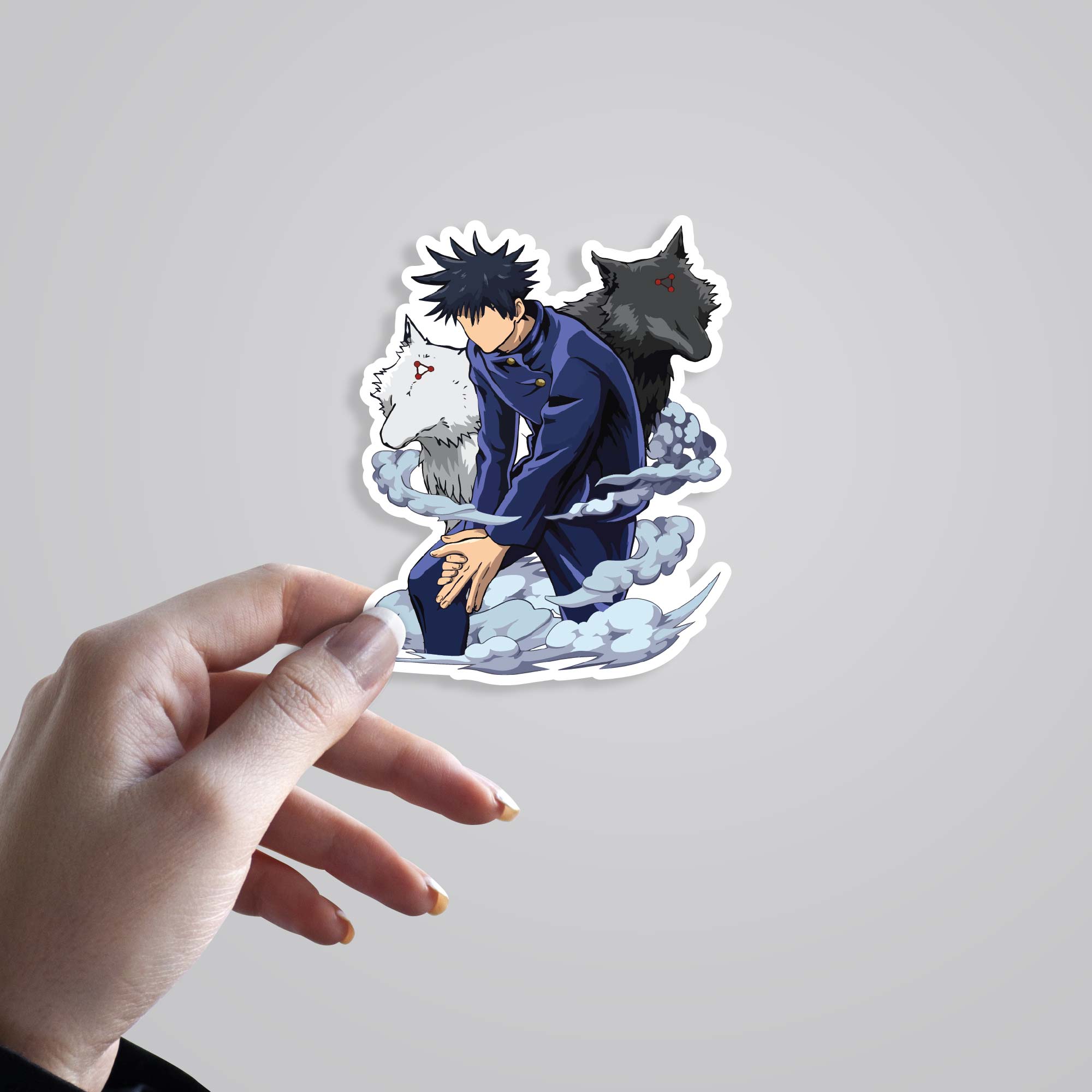 Megumi's Divine Dogs Anime Stickers