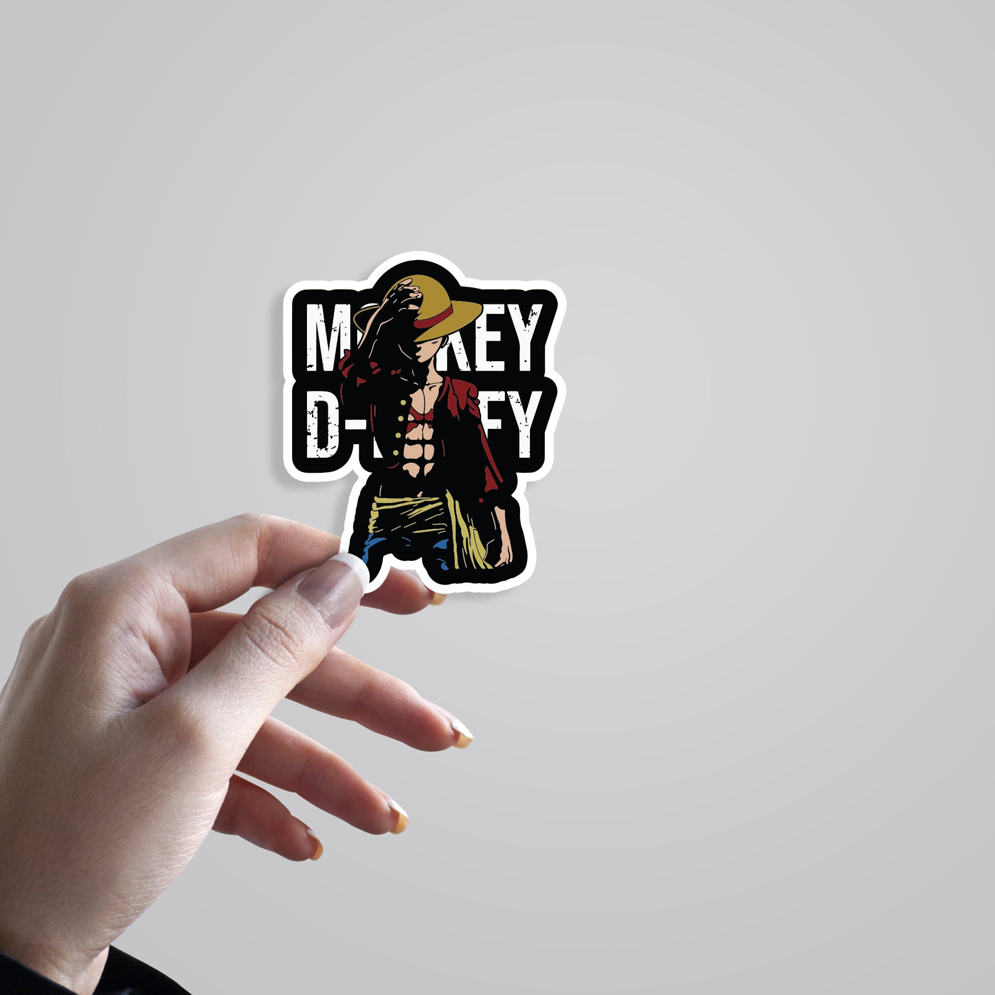 Strawhat Luffy Anime Stickers