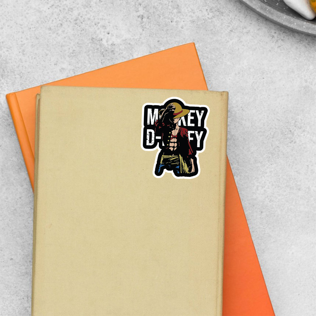 Strawhat Luffy Anime Stickers