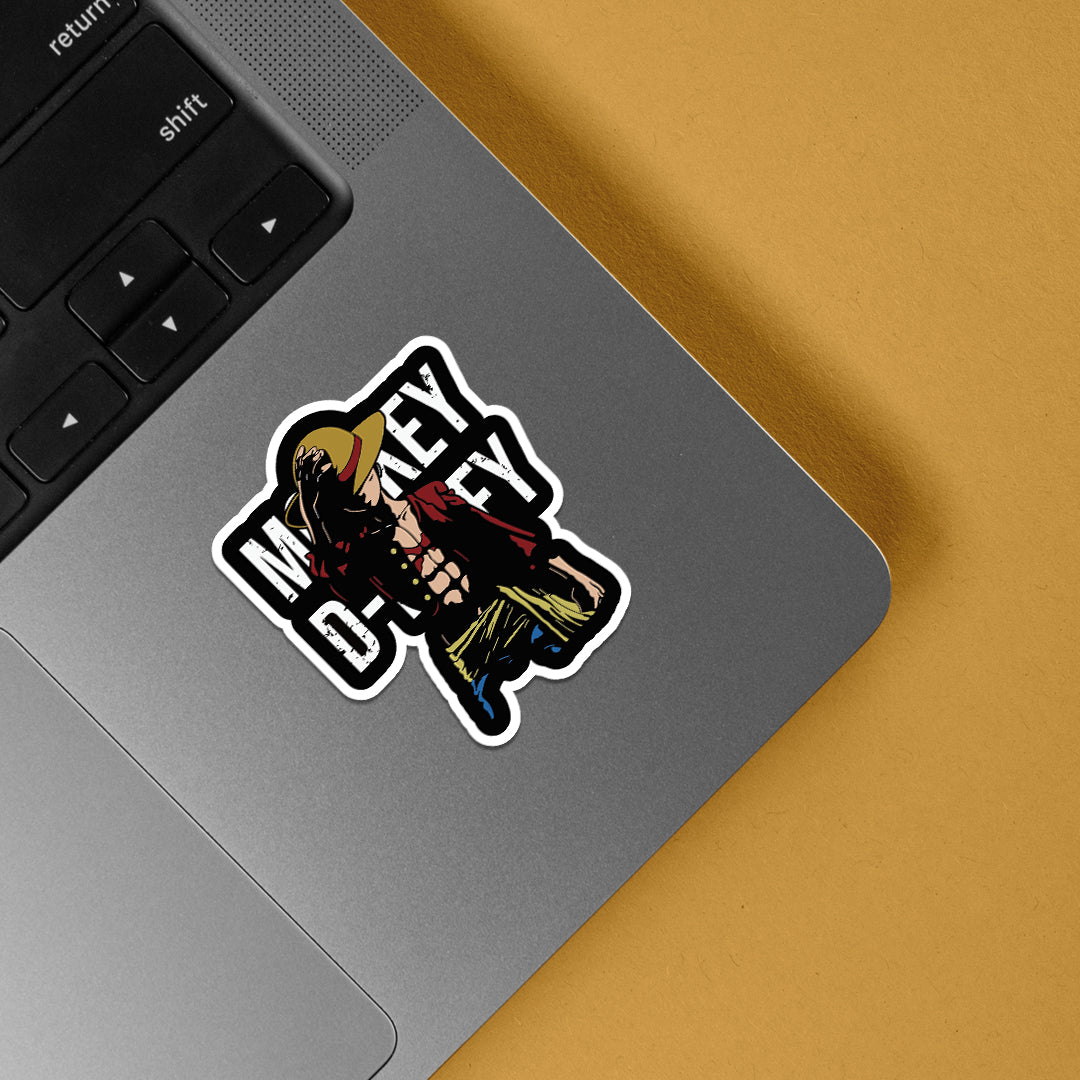 Strawhat Luffy Anime Stickers