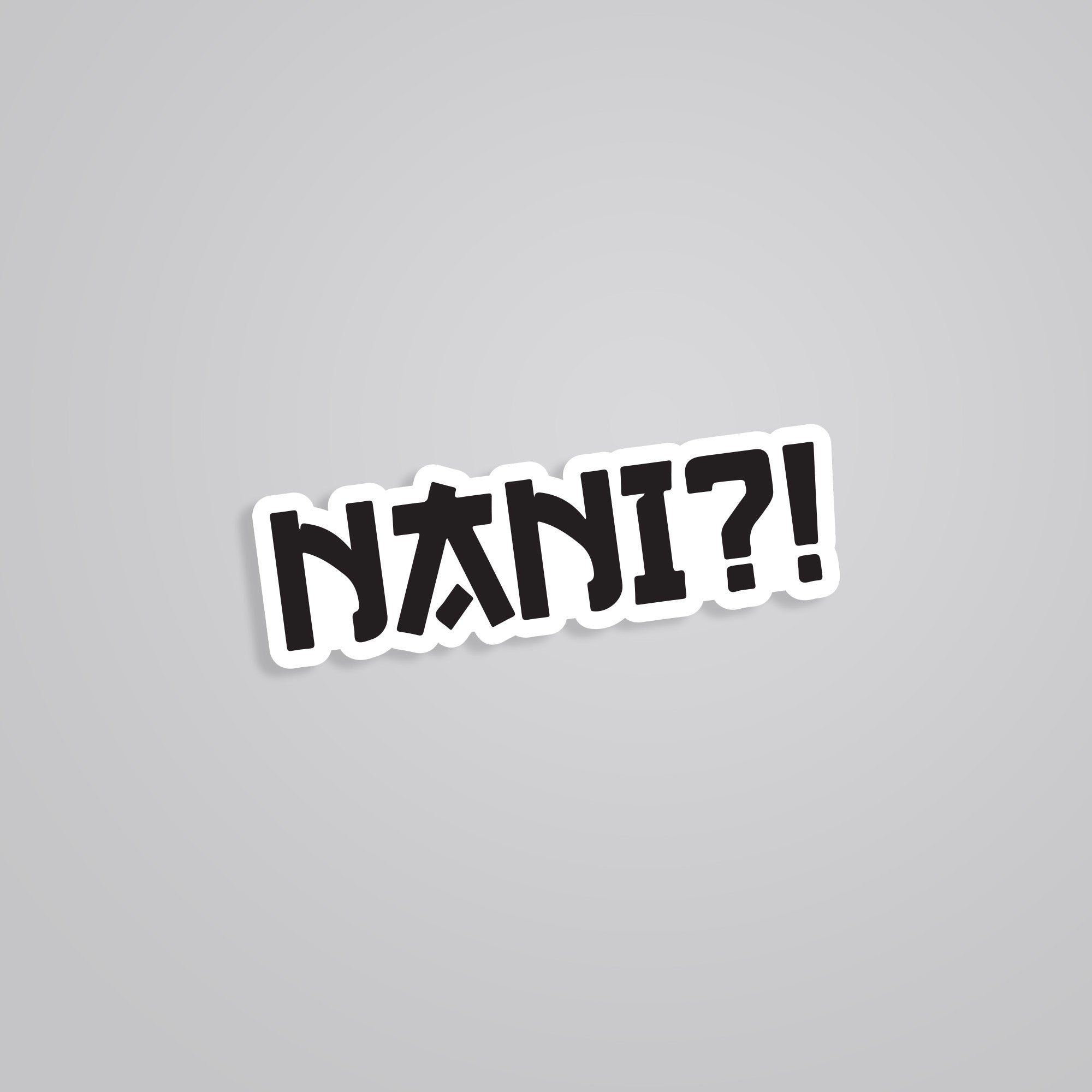Fomo Store Stickers Anime Nani