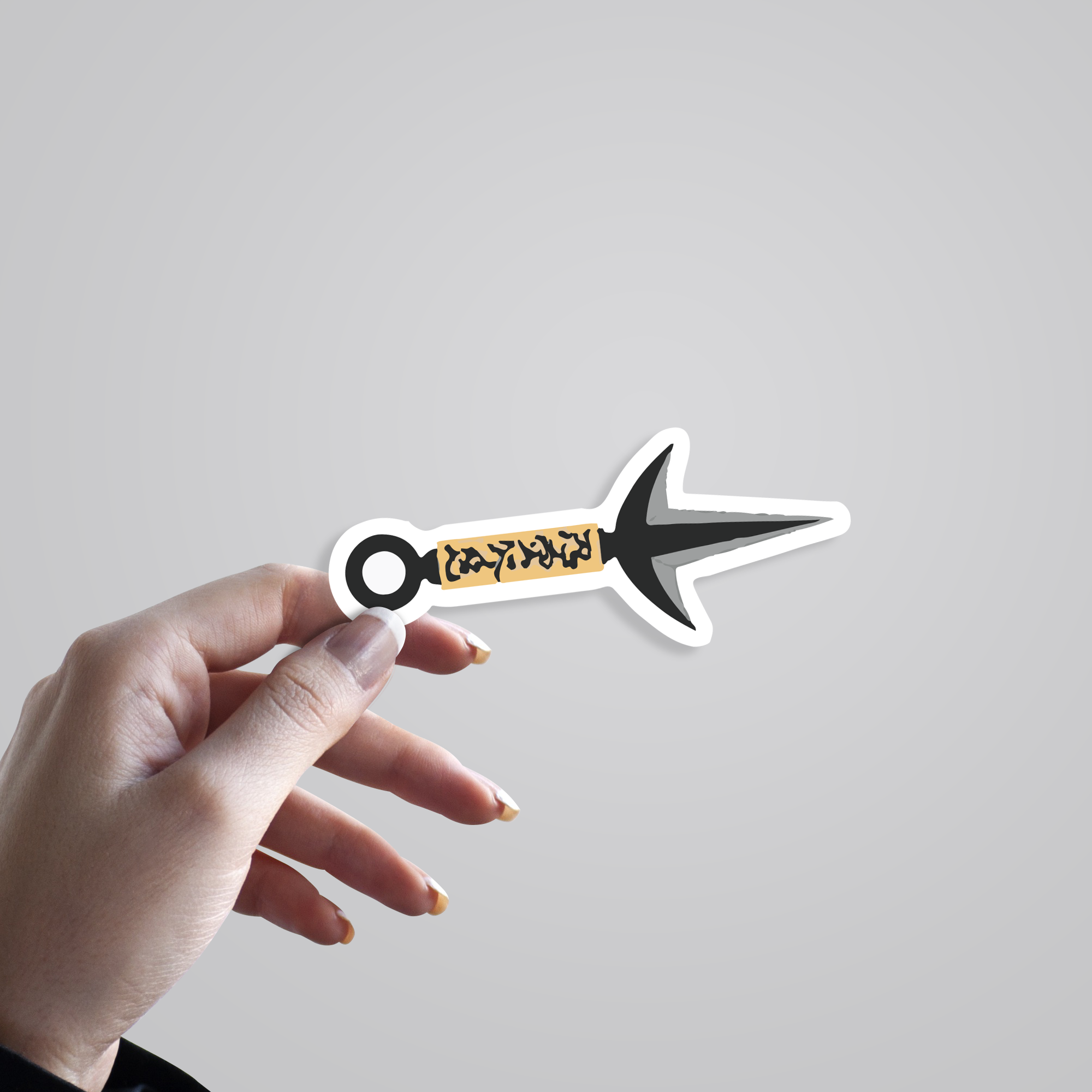 Fomo Store Stickers Anime Naruto Kunai