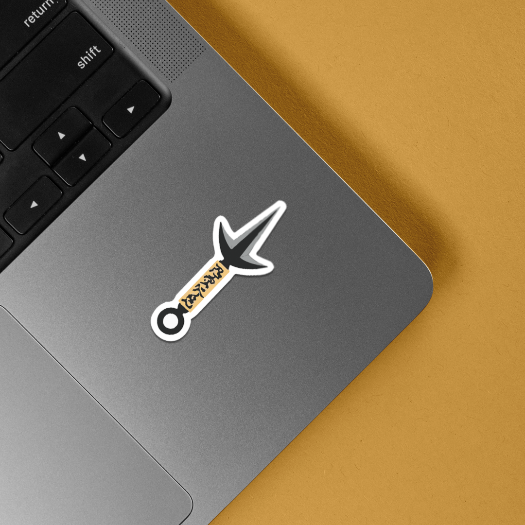 Naruto Kunai Anime Stickers